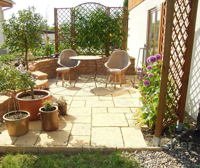 Gemütlicher Sitzplatz